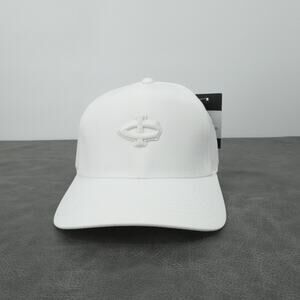 Iverness Club Hat Cap White S/M Golf Lightweight Stretch Breathable Levelwear